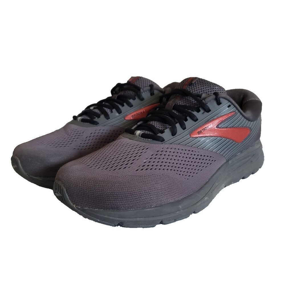 Brooks Addiction 14 1103174E066 Gray Running Shoes Men's Size 13 Extra Wide 4E